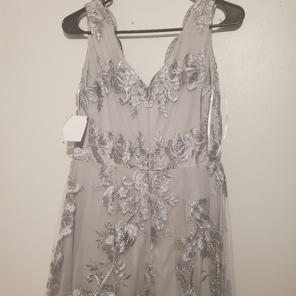 Quiz Dresses Quiz Party Dress Size 6 Grey Hilo Dress Poshmark